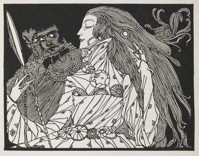 ばかげた願い」という物語のためのイラスト。 作： Harry Clarke