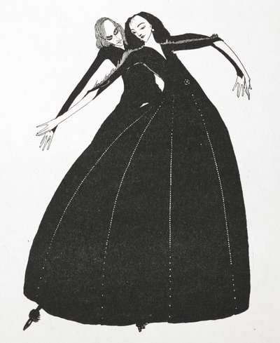 ばかげた願い」という物語のためのイラスト。 作： Harry Clarke