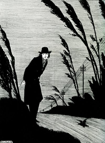 真っ白なのは冷たい顔 作： Harry Clarke