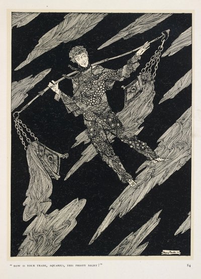 スター・トーク"水瓶座よ、この凍てつく夜、君のトレードはどうだ？" 作： Harry Clarke