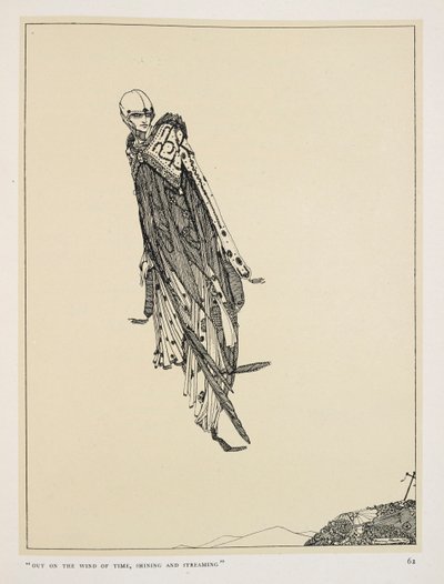 偉大なる恋人「時の風に乗って
 輝きながら流れていく 作： Harry Clarke