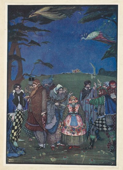 雪の女王彼女は太っている！ 作： Harry Clarke