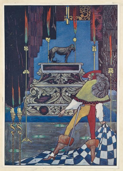 火薬箱
そこには、ティーカップのように大きな目をした犬が座っていた。 作： Harry Clarke