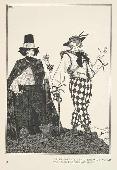 旅の仲間
「僕も広い世界に出て行くんだ。 作： Harry Clarke