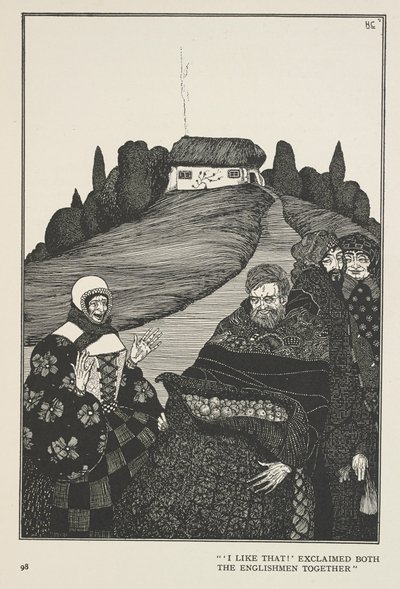 老人のやることはいつも正しい。 作： Harry Clarke