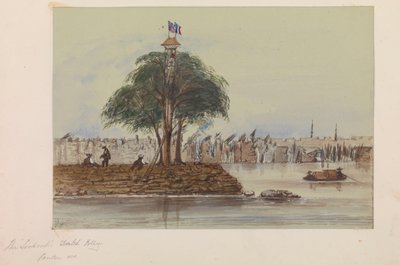 オランダの愚行、カントン 1858年 作： Harry Edmond Edgell