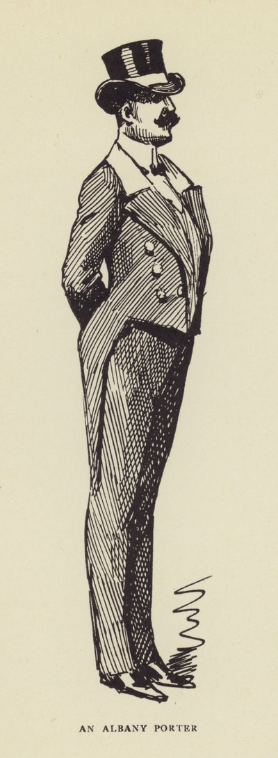 アルバニーポーター 作： Harry Furniss