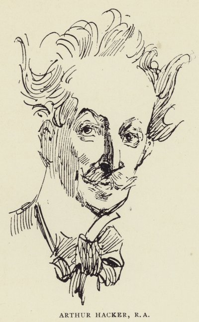 アーサーハッカー、イギリス 作： Harry Furniss