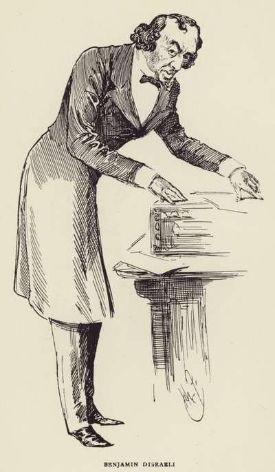 ベンジャミン・ディズレーリ 作： Harry Furniss