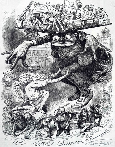 Hallituskoulut. 作： Harry Furniss