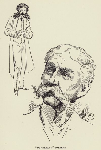 Dundreary Sothern 作： Harry Furniss