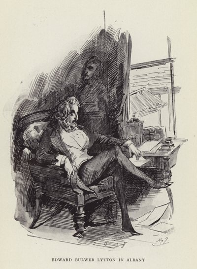 アルバニーのエドワード・ブルワー・リットン 作： Harry Furniss