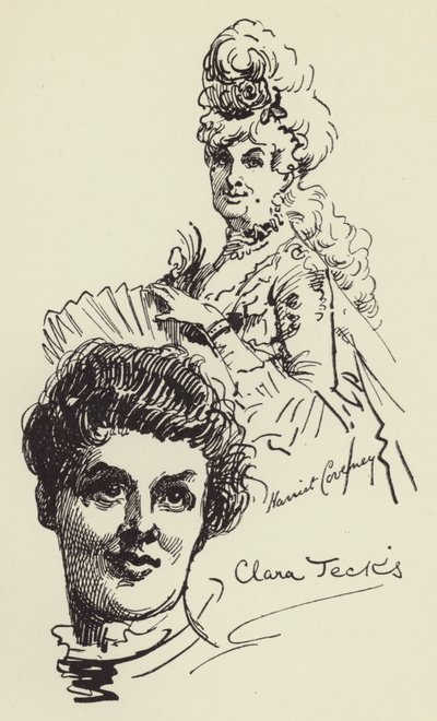 ハリエットコーヴニーとクララジェックス 作： Harry Furniss