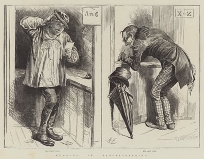 選挙のユーモア 作： Harry Furniss