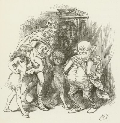 ルイス・キャロルによるシルビーとブルーノのイラスト 作： Harry Furniss