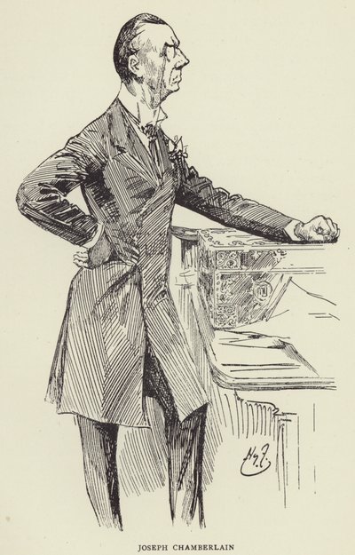 ジョセフチェンバレン 作： Harry Furniss
