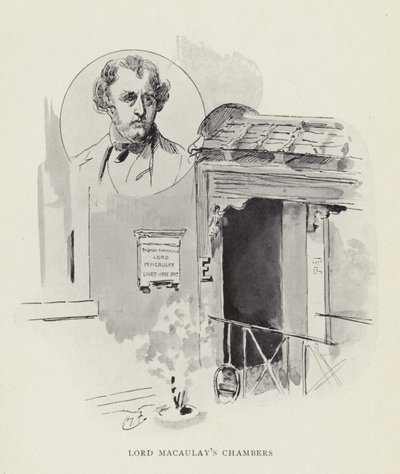 マコーレー卿の商工会議所 作： Harry Furniss