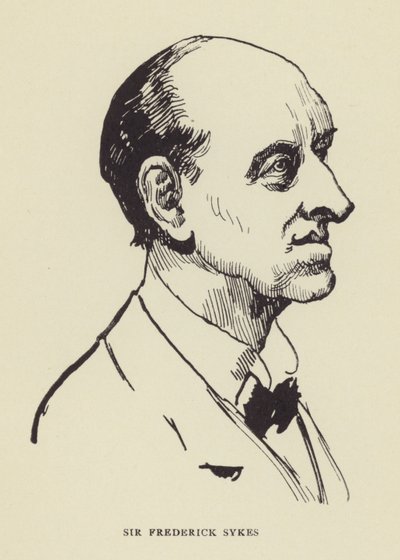 フレデリック・サイクス卿 作： Harry Furniss