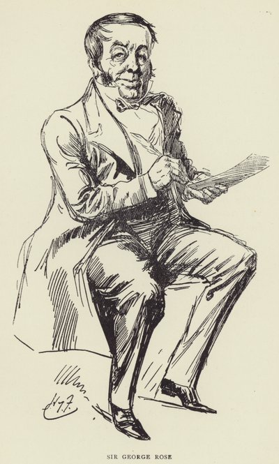 ジョージローズ卿 作： Harry Furniss