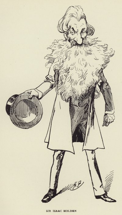 アイザックホールデン卿 作： Harry Furniss