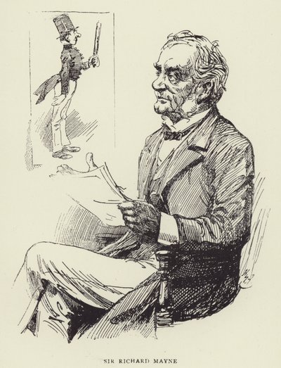 リチャード・メイン卿 作： Harry Furniss