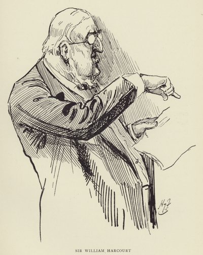 ウィリアムハーコート卿 作： Harry Furniss