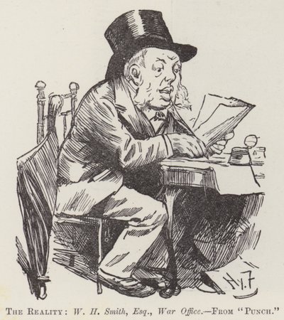 The Reality、WH Smith、Esquire、War Office 作： Harry Furniss