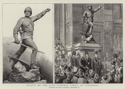 後期アール将軍の像、リバプール 作： Harry Hamilton Johnston