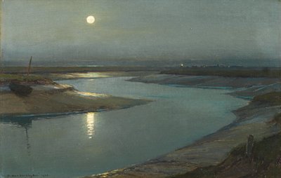 Coastwise Lights、1923年頃（キャンバスボードに油彩） 作： Harry van der Weyden