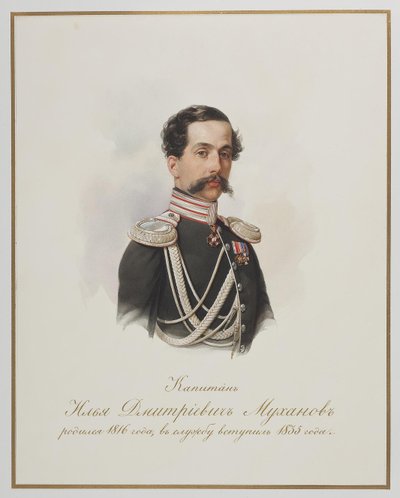 イリヤ・ドミトリエビッチ・ムカノフ1815-1893 作： Hau