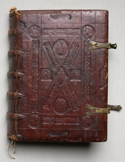 福音書、伝道者の肖像、c。 1480。 作： Hausbuch Master