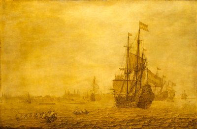 オランダ船Eendracht 作： Heerman Witmont