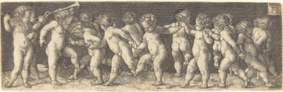 踊る子供たち 作： Heinrich Aldegrever