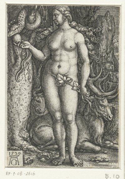 エヴァ 作： Heinrich Aldegrever