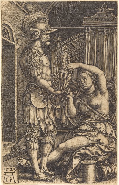 ジェイソンとメデア 作： Heinrich Aldegrever
