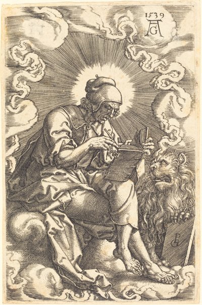 マーク、1539年。 作： Heinrich Aldegrever