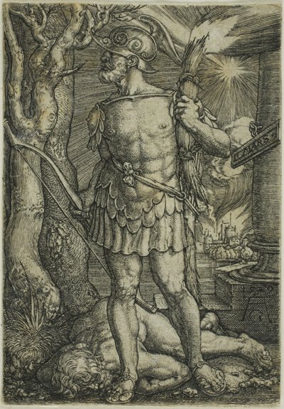 火星 作： Heinrich Aldegrever
