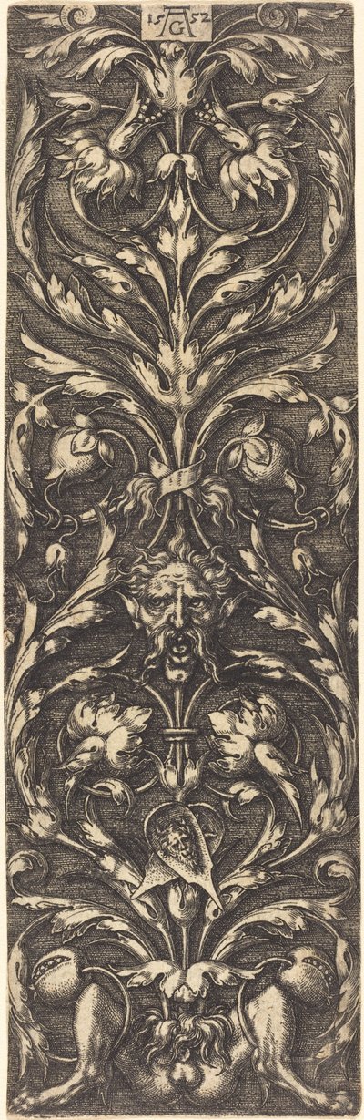 オーナメント、1552年。 作： Heinrich Aldegrever