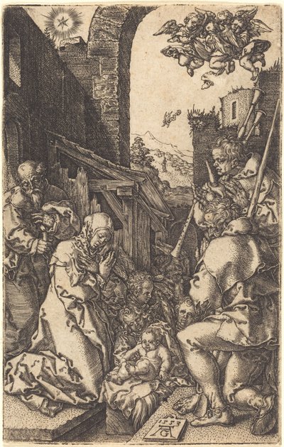 降誕 作： Heinrich Aldegrever
