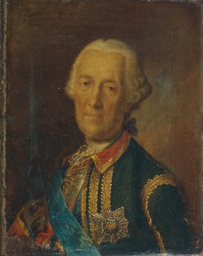 フィールドの元帥と政治家の肖像バークハルト・クリストフ・フォン・ミュニッヒ1683-1767、1764 作： Heinrich Buchholz