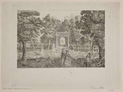 紳士席への私道 作： Heinrich Christian Schumacher