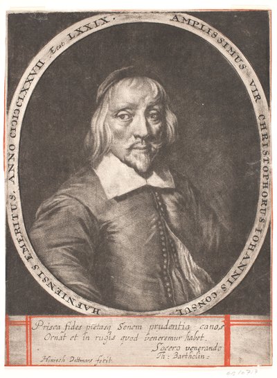 クリストファー・ハンセン市長 作： Heinrich Dittmers
