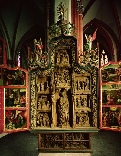 レディ祭壇、1535（木） 作： Heinrich Douvermann