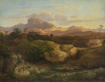 ローマの風景 作： Heinrich Dreber