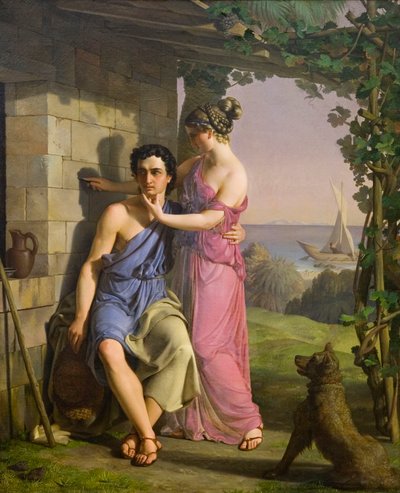 絵画の起源 作： Heinrich Eddelien
