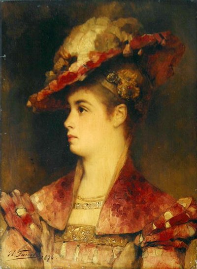 ある女性の肖像 作： Heinrich Faust