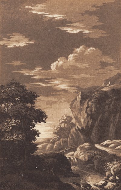 山の風景 作： Heinrich Grosch