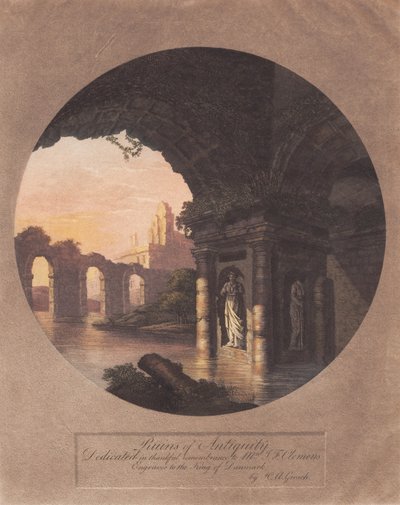 古代の遺跡。 クレメンスに捧ぐ 作： Heinrich Grosch