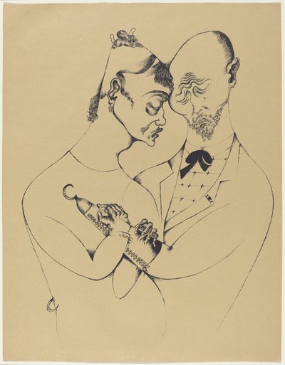 Das Ehepaar (夫婦) 作： Heinrich Hoerle