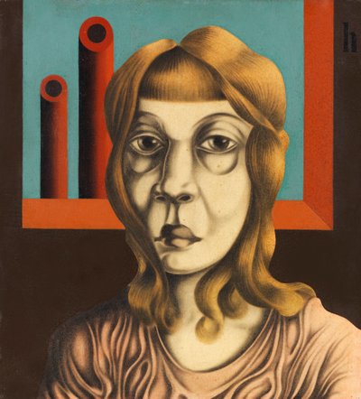 工場労働者、1926年。 作： Heinrich Hoerle